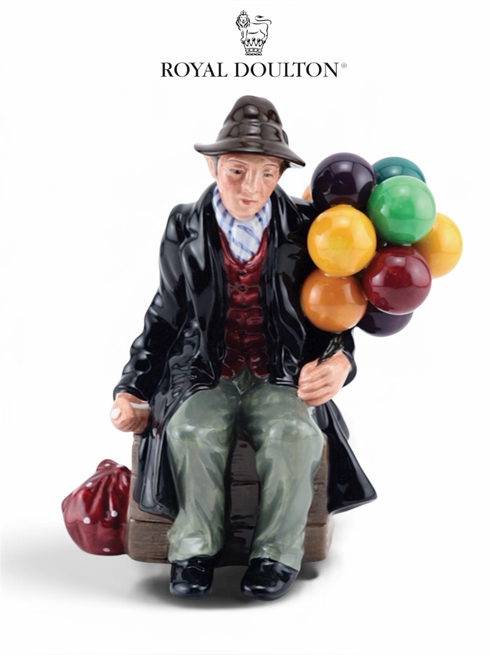 🎈Authentic Royal Doulton ‘The Balloon Man’ Figurine HN1954🎈